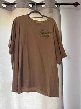 The rhinestone cowboy Womens Short-Sleeve Tee- Oversized!! size M/L
